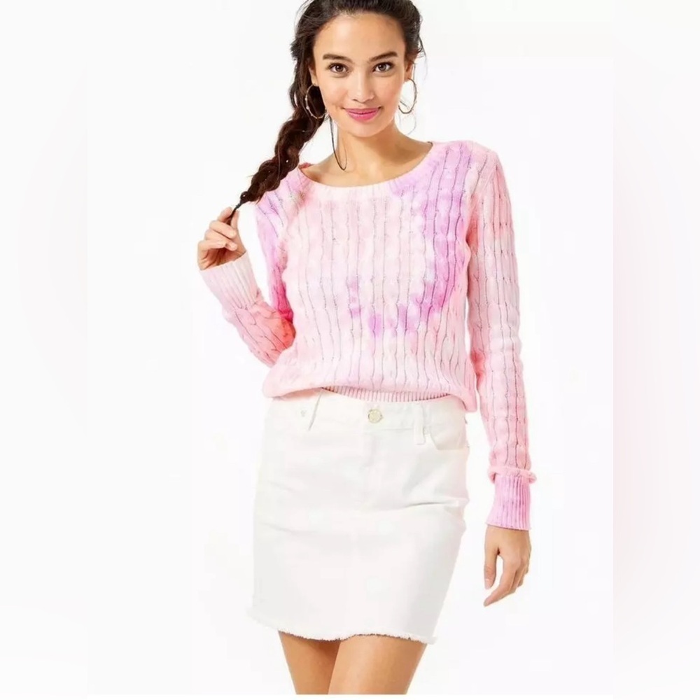 Lilly Pulitzer Kooper Skirt in Resort White Size 6
